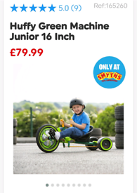 smyths huffy green machine